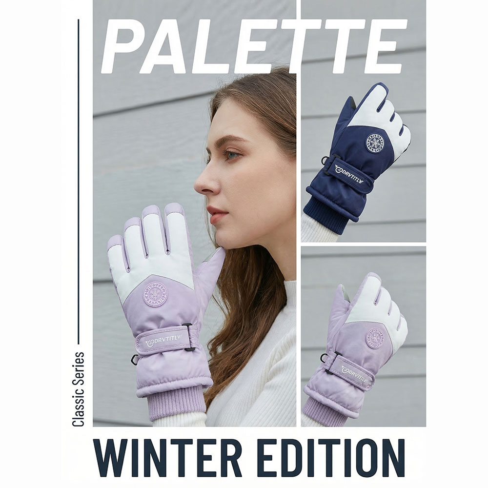 Knit Glove Touch Screen - Winter Motorbike Racing Gloves for Men