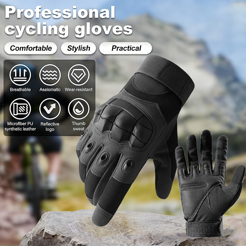 Knit Glove Touch Screen - Hunting Gloves Men's Palm Anti Slip