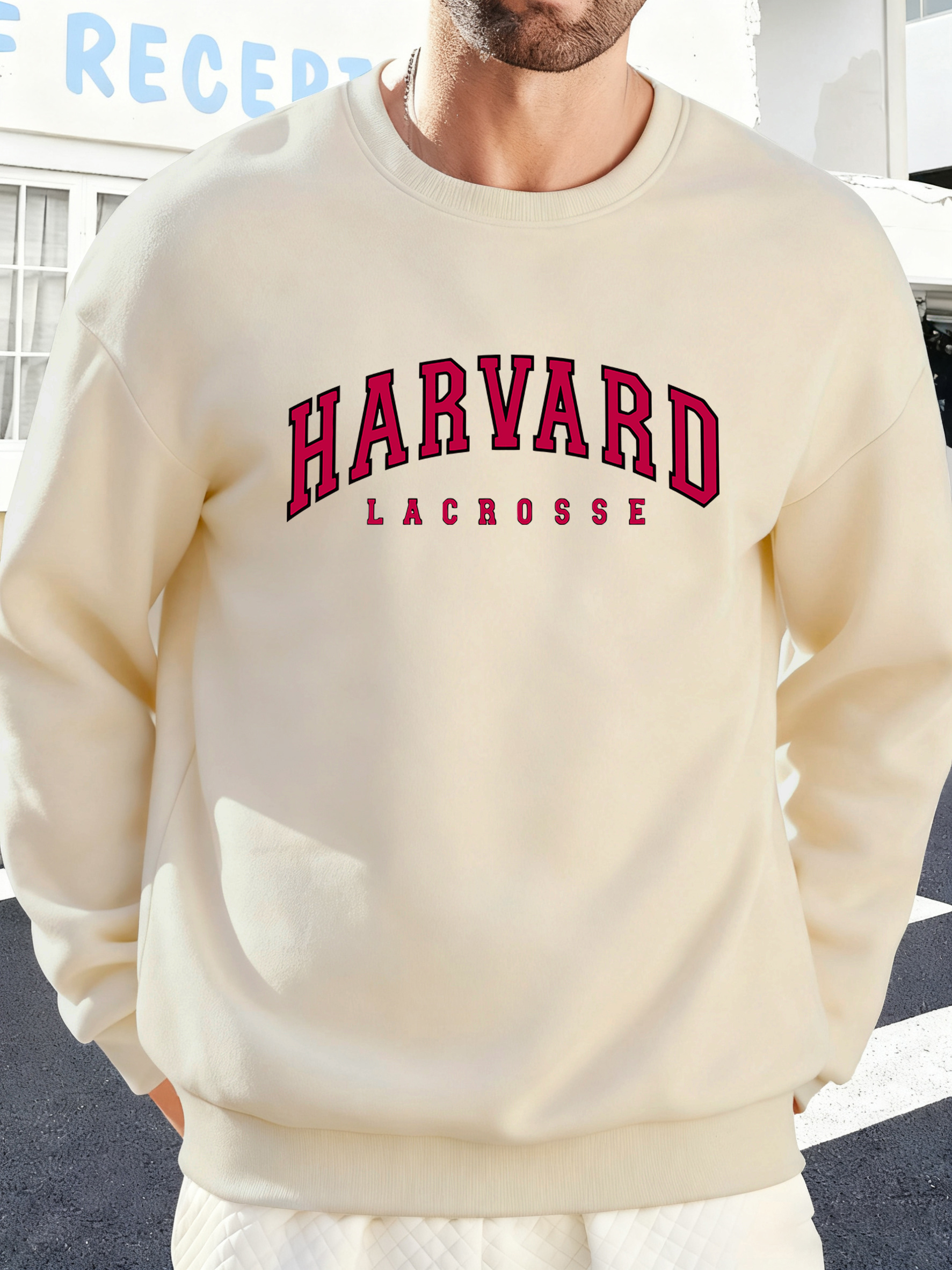 Winter Clothing Colors - Harvard Lacrosse Print Male Basics 12