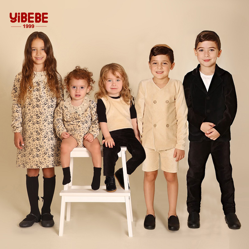 Winter Clothing Kids - AA-Family clothing corduroy elegant set boys