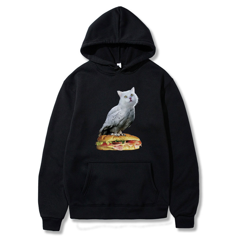 Winter Clothing Meme - Cat Owl Hamburger Funny Meowl Meme