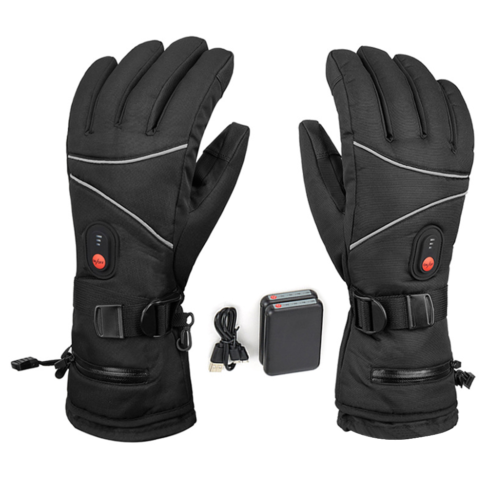 Heated Gloves Electric - 1 Pair Electric Heating Gloves Windproof