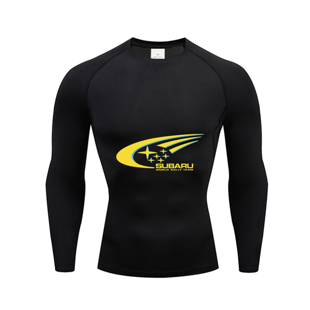 Winter Sun Clothing - SUBARU men's long sleeved sports T-shirt,