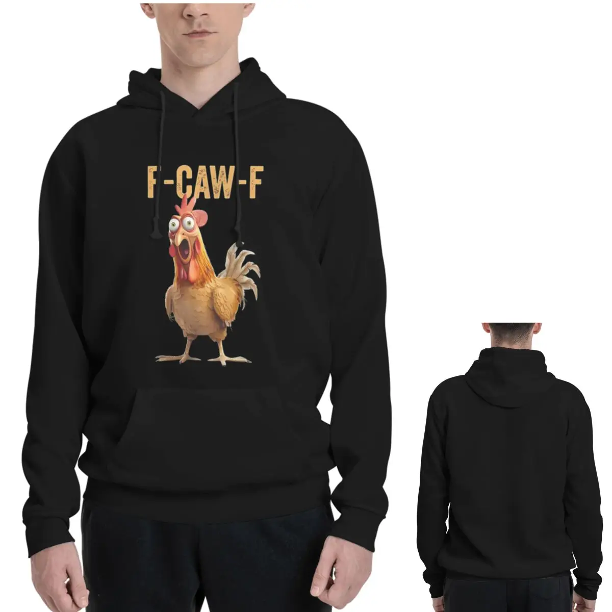 Winter Clothing Meme - F-Caw-F Funny Chicken FCAWF Humor Quote