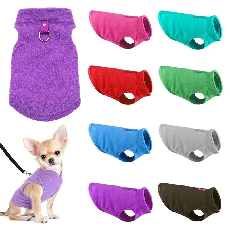 Winter Clothing For Dogs - Winter Warm Fleece Dogs Clothes Chihuahua