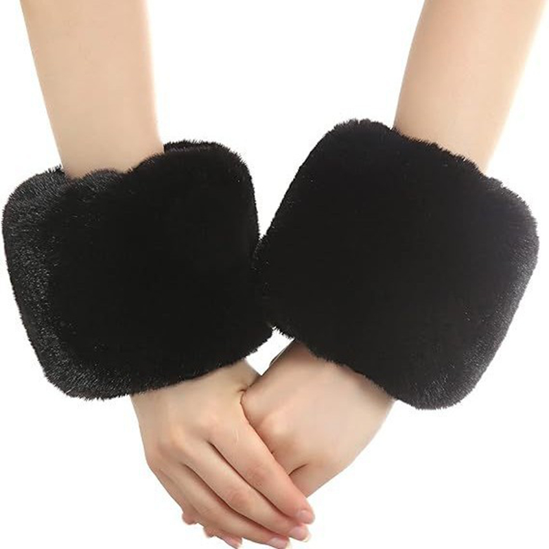 Winter Warm Plush Short Wrist  – Winter Clothing Accessories Bewertung und Preis