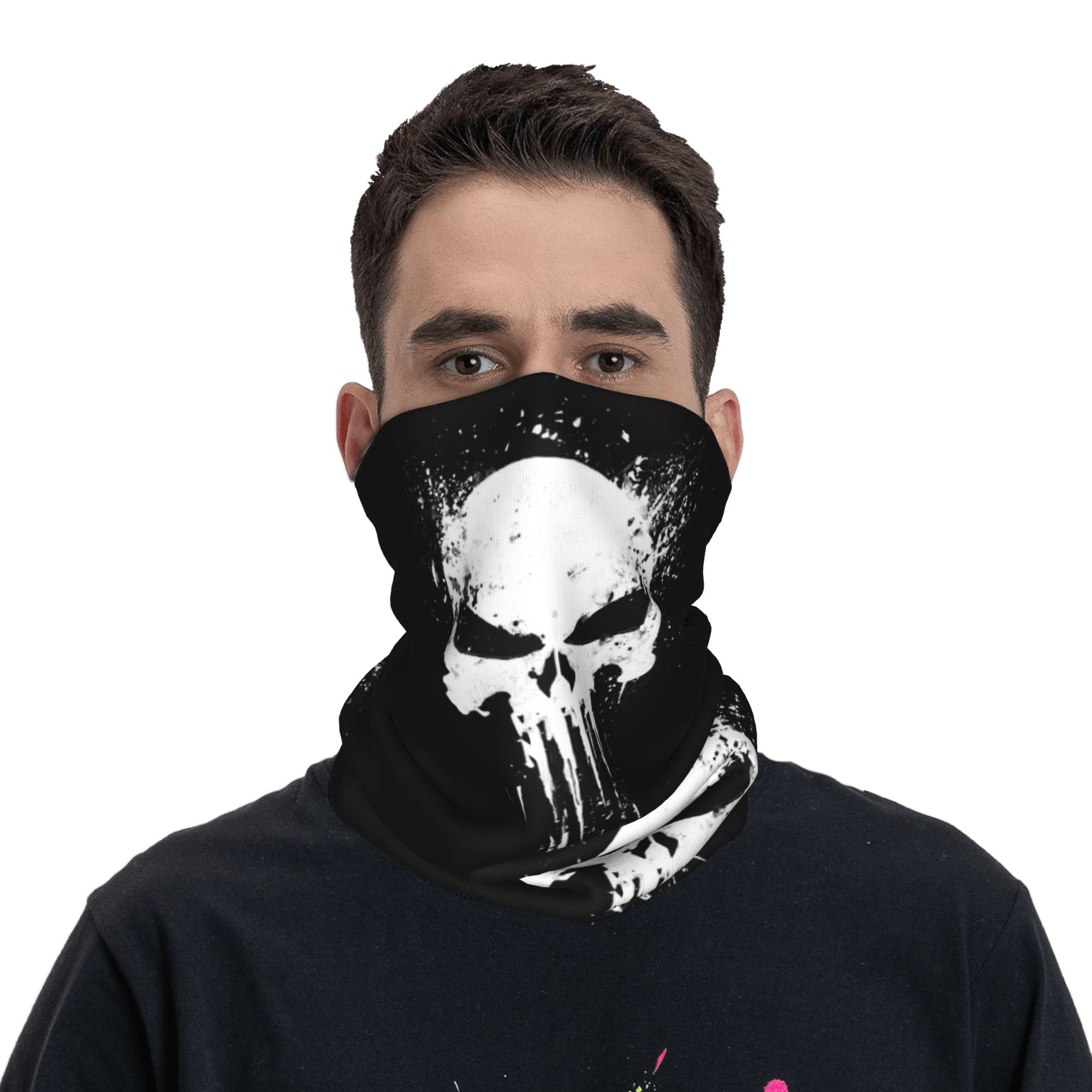 Custom Skeleton Skull Bandana  – Neck Gaiter Fleece Bewertung und Preis