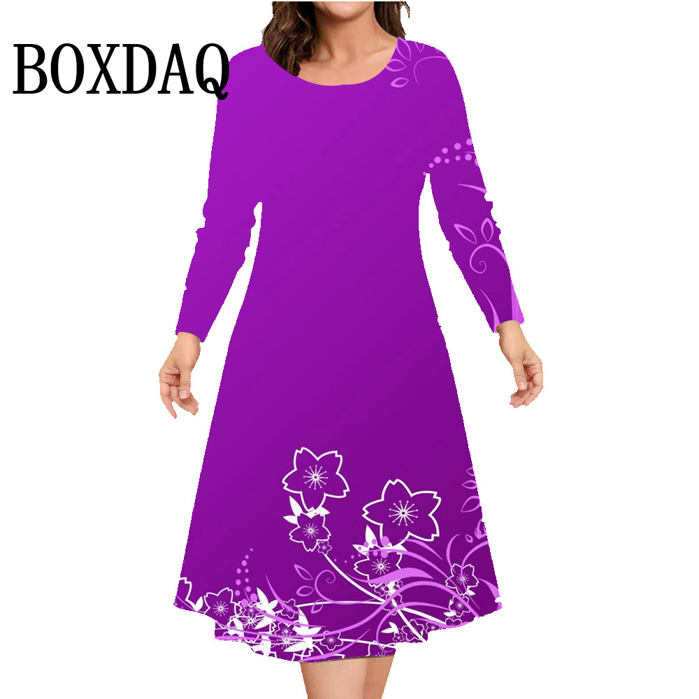 Autumn Winter Long Sleeve Dres – Winter Clothing For Plus Size Women Bewertung und Preis