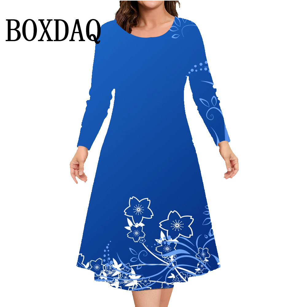 Autumn Winter Long Sleeve Dres – Winter Clothing For Plus Size Women Bewertung und Preis