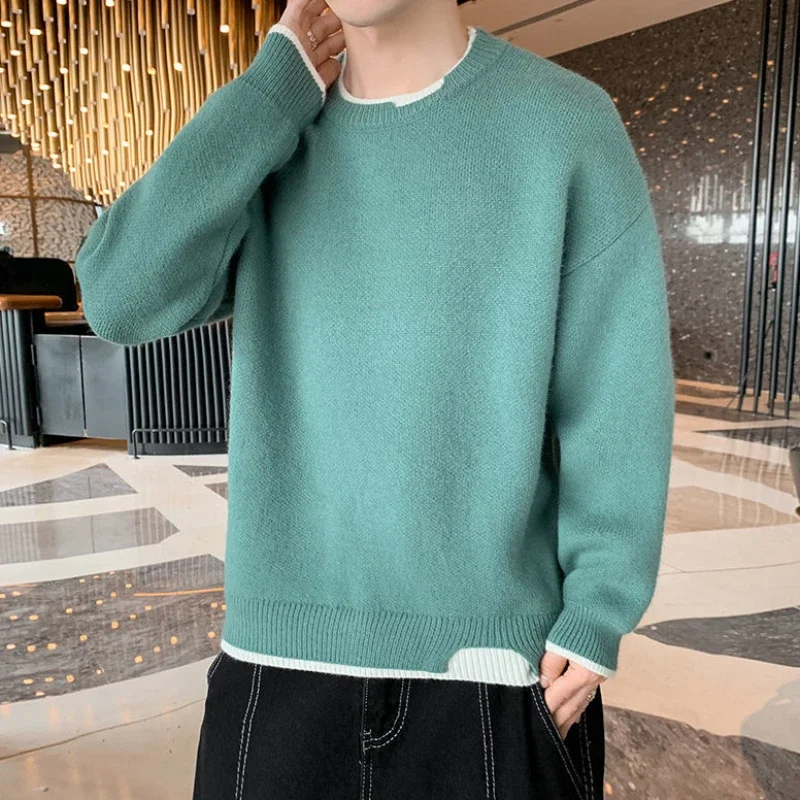 Man Clothes Pullovers Round Co – Winter Clothing Colors Bewertung und Preis
