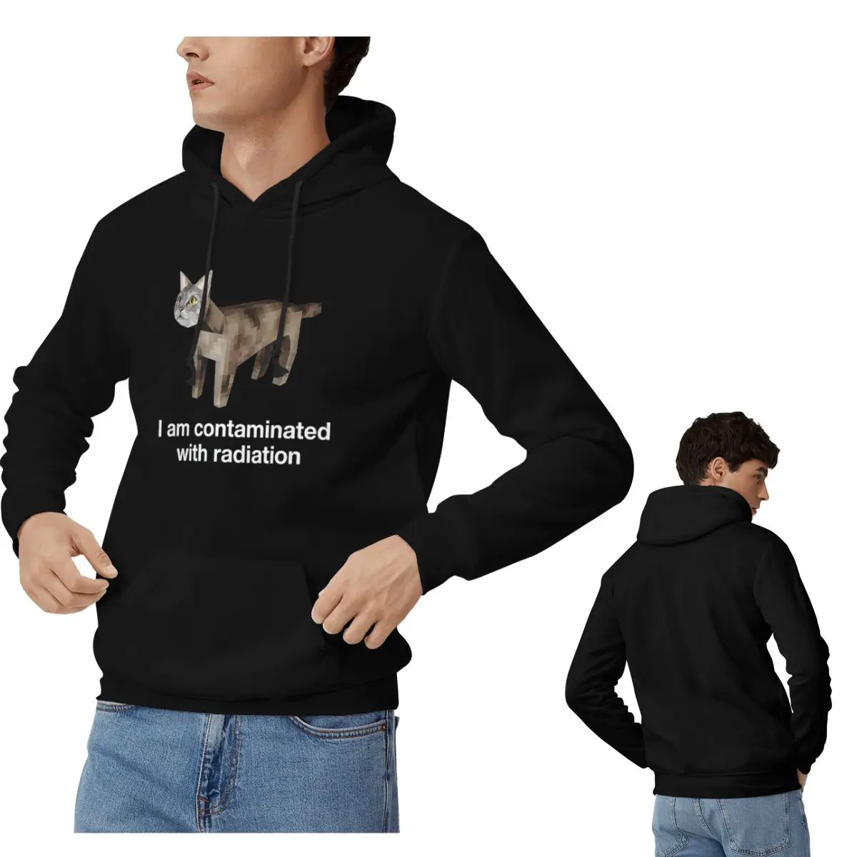 Contaminated Cat Radiation Fun – Winter Clothing Meme Bewertung und Preis