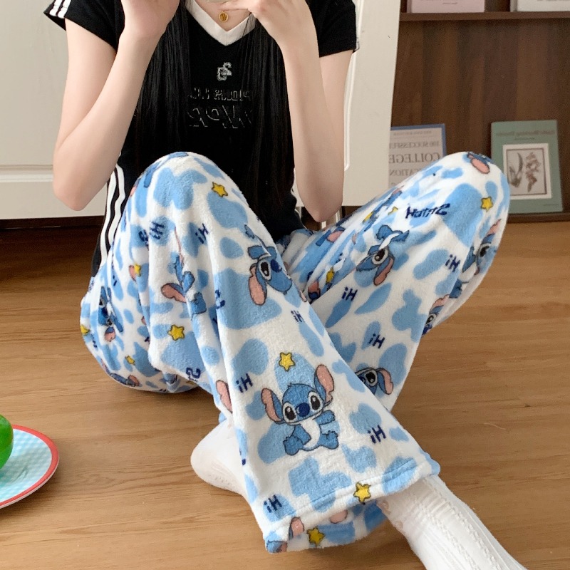 Lilo&Stitch Flannel Pajamas wi – Winter Clothing Accessories Bewertung und Preis