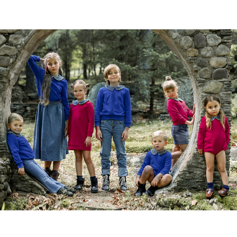 Ali Plus Aw25 Denim Collar Swe – Winter Clothing Kids Bewertung und Preis