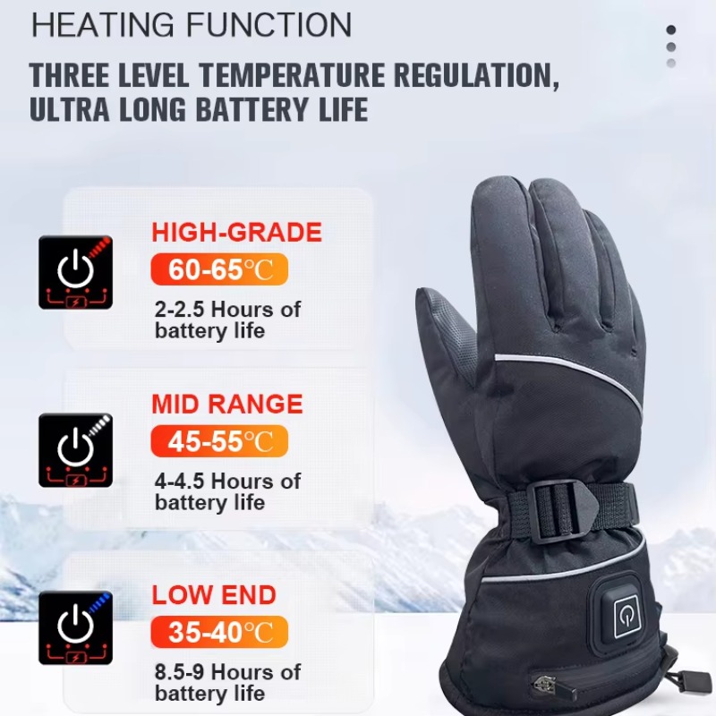 Snowboard Touchscreen Heat Win – Heated Gloves Electric Bewertung und Preis