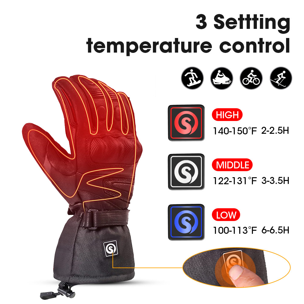 Snow Deer Winter Electric Heat – Heated Gloves Electric Bewertung und Preis
