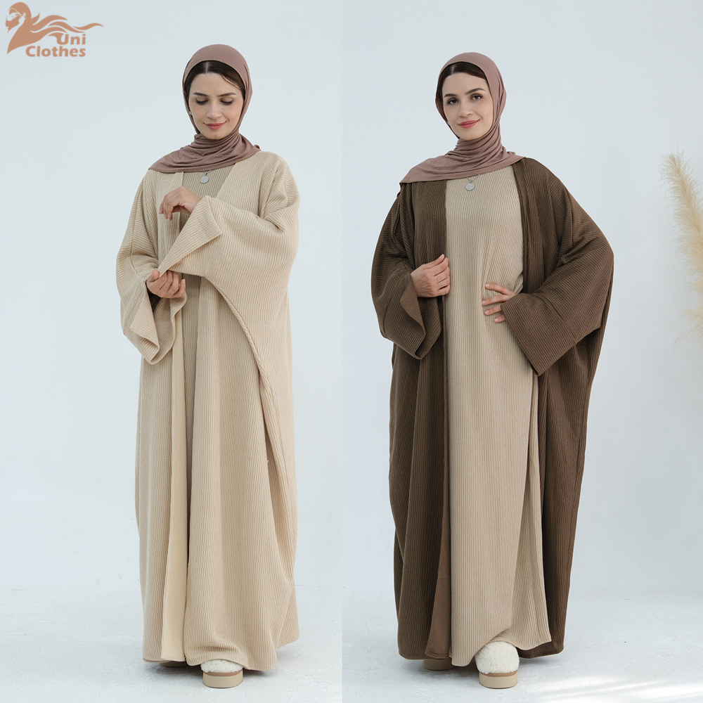 Abaya Thick Knitted Winter Fal – Winter Clothing Dubai Bewertung und Preis