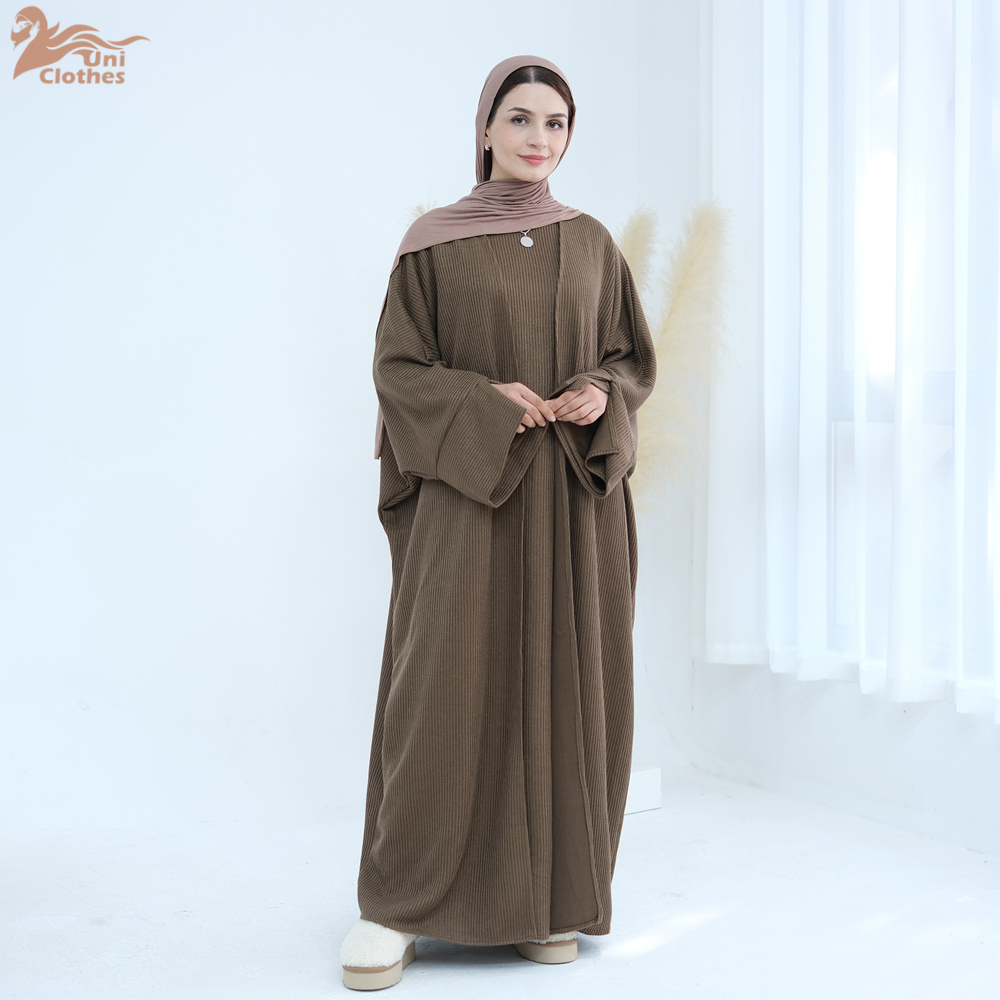 Abaya Thick Knitted Winter Fal – Winter Clothing Dubai Bewertung und Preis
