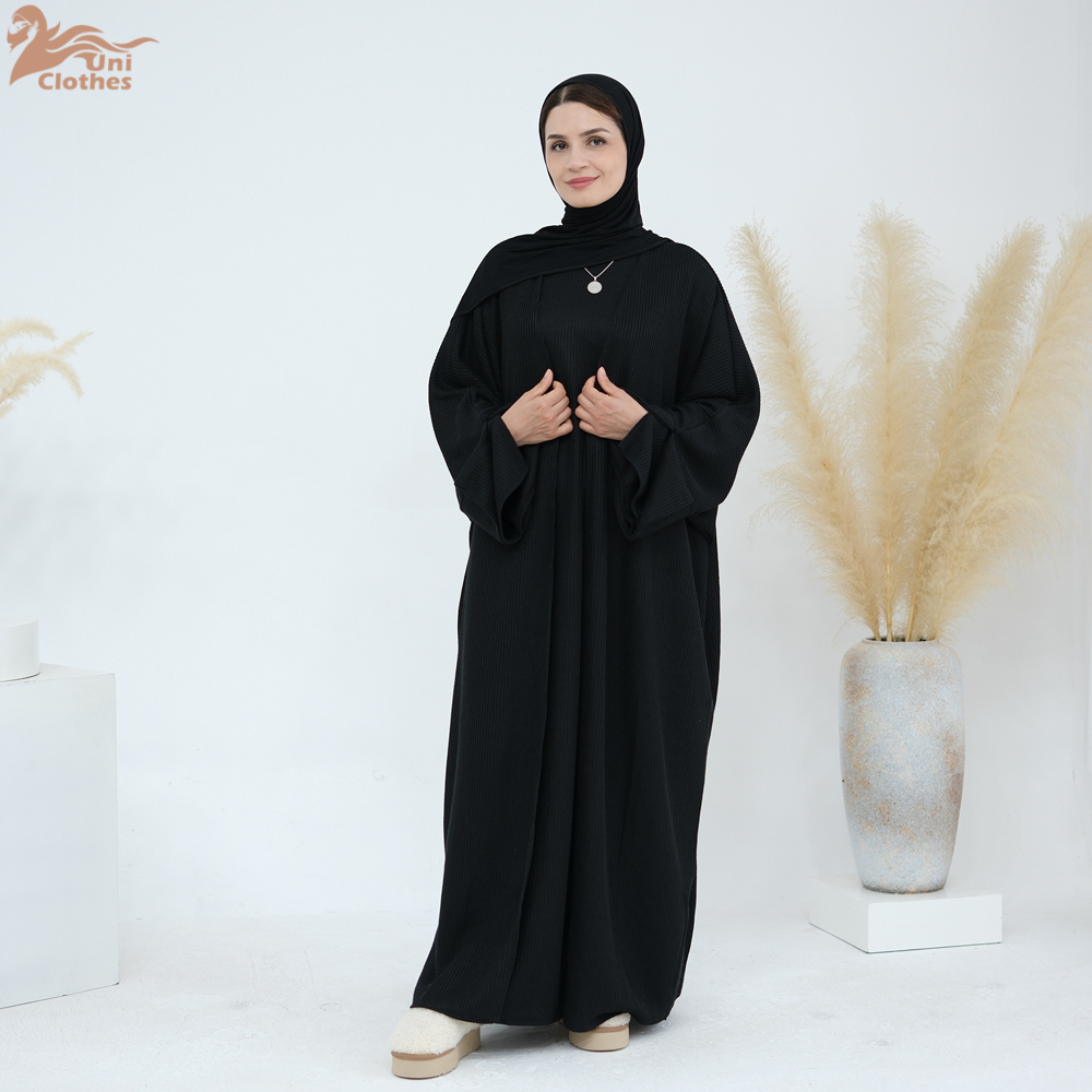 Abaya Thick Knitted Winter Fal – Winter Clothing Dubai Bewertung und Preis