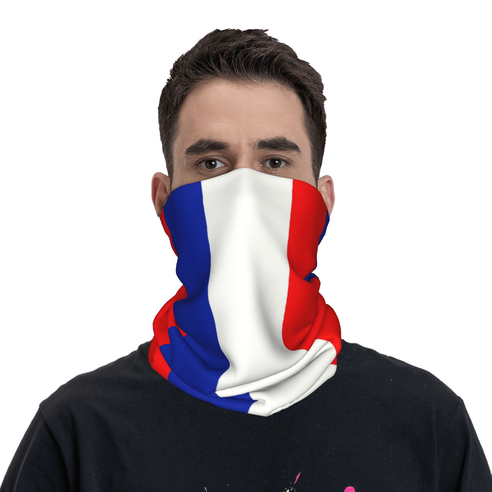 Custom French Flag France Band – Neck Gaiter Fleece Bewertung und Preis