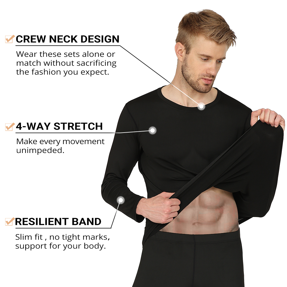 Men's Winter Thermal Underwear – Thermal Base Layer Bewertung und Preis