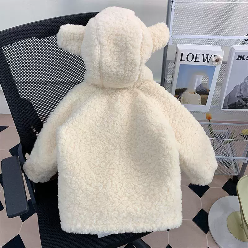 Thickened Fleece Girls Coats C – Winter Clothing Activities For Toddlers Bewertung und Preis