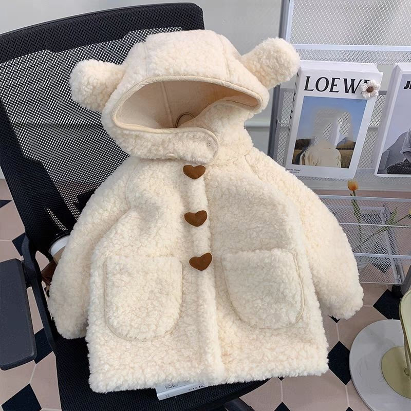 Thickened Fleece Girls Coats C – Winter Clothing Activities For Toddlers Bewertung und Preis