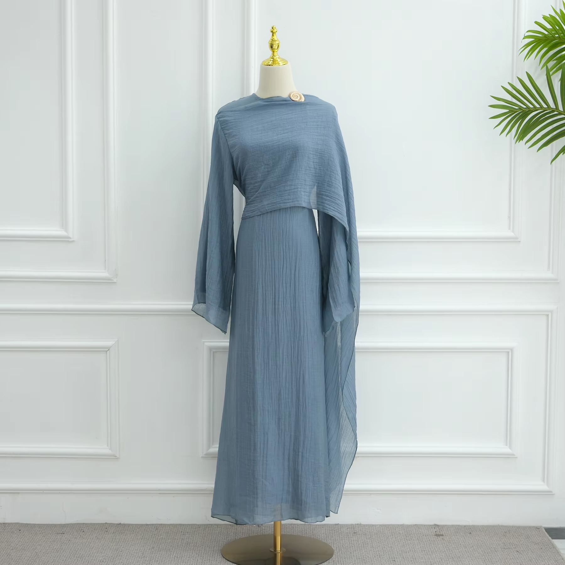 2025 New Pleated Fabric Elegan – Winter Clothing Dubai Bewertung und Preis