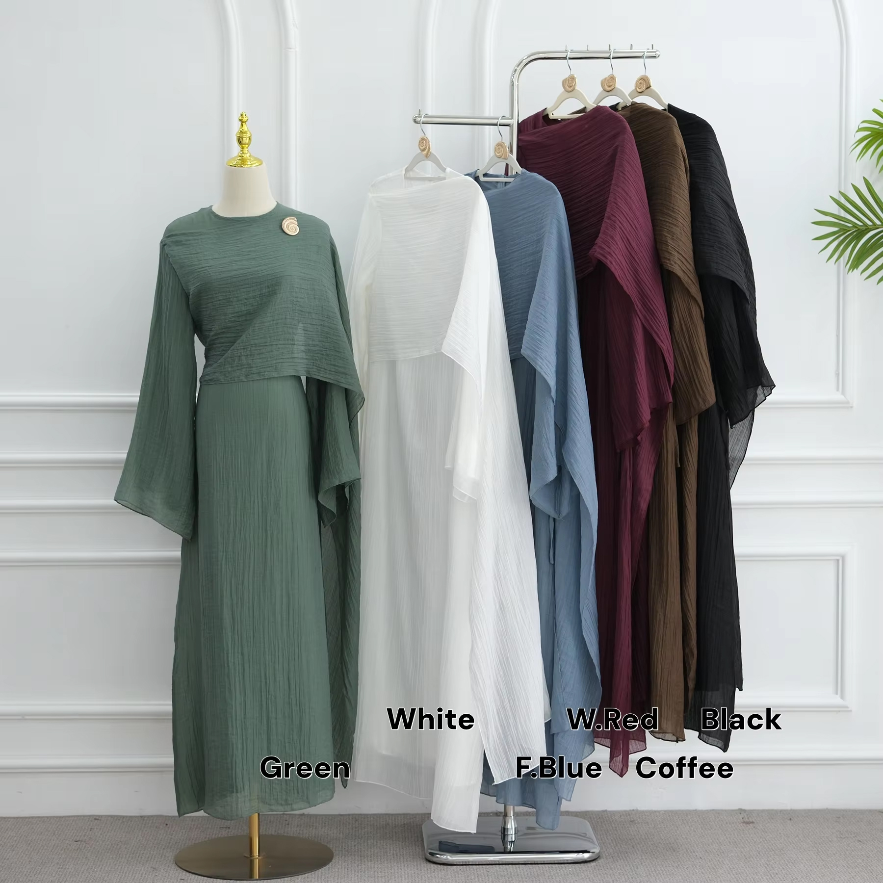 2025 New Pleated Fabric Elegan – Winter Clothing Dubai Bewertung und Preis