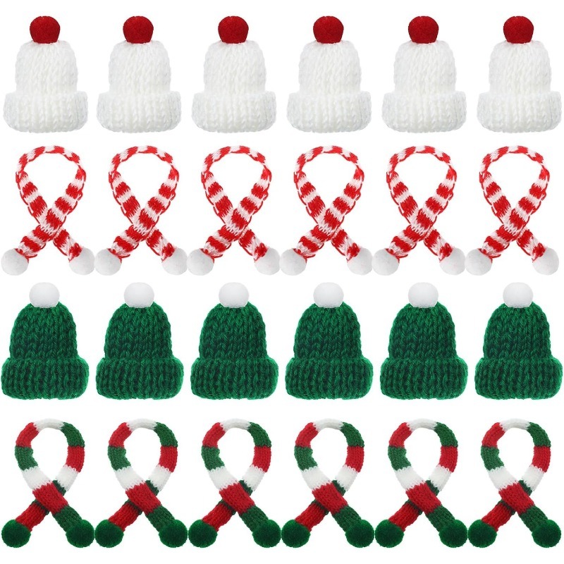 5/10Pcs Christmas Decoration M – Winter Clothing Accessories Bewertung und Preis
