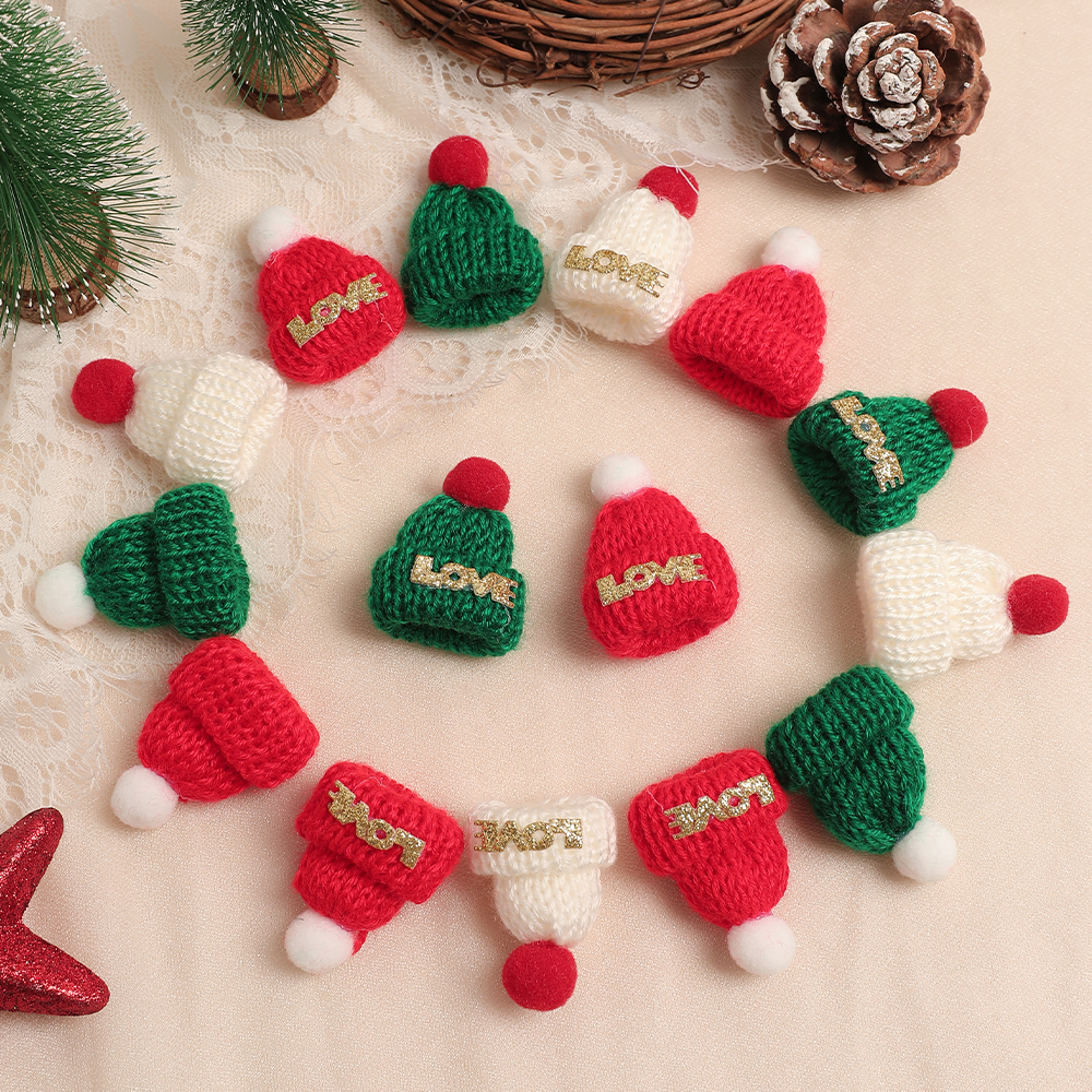 5/10Pcs Christmas Decoration M – Winter Clothing Accessories Bewertung und Preis