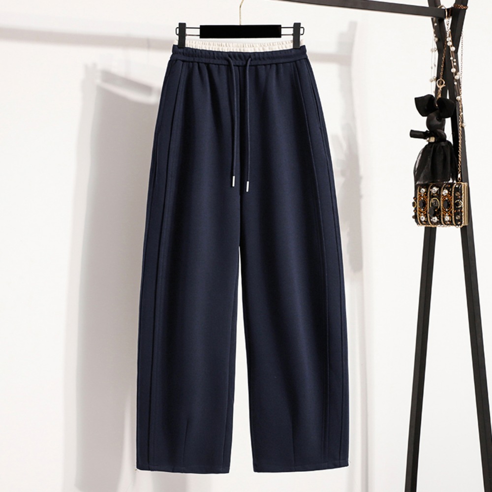 Casual High Waist Spliced Stra – Winter Clothing For Plus Size Women Bewertung und Preis