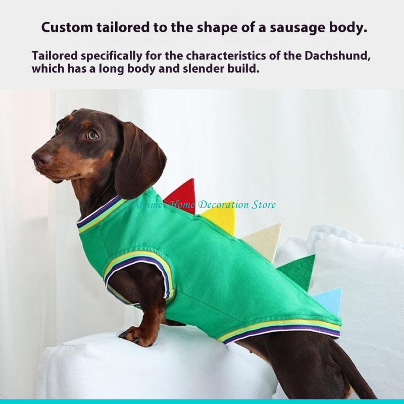 H7BF Dachshund Dinosaur Theme  – Winter Clothing For Dogs Bewertung und Preis