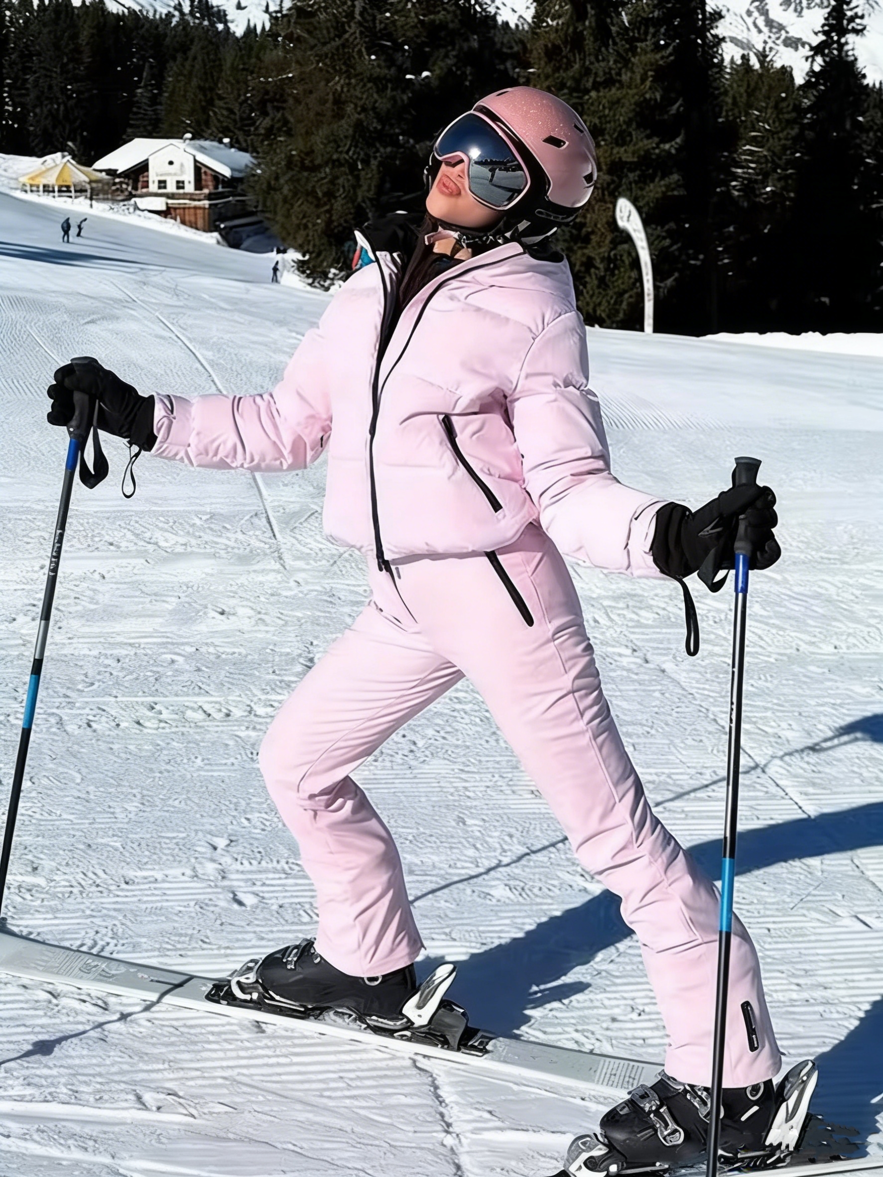 Winter Pink Thicken Warm Women – Winter Clothing For Women Bewertung und Preis