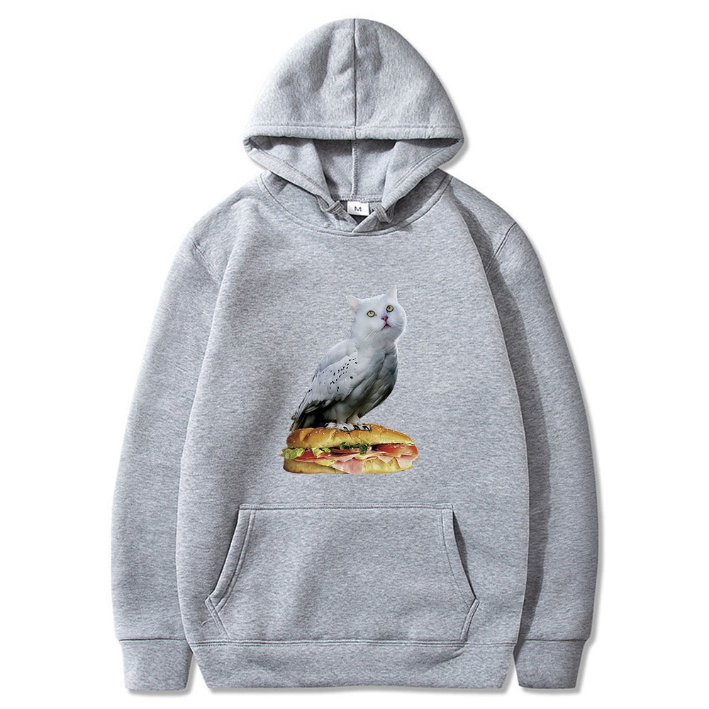 Cat Owl Hamburger Funny Meowl  – Winter Clothing Meme Bewertung und Preis