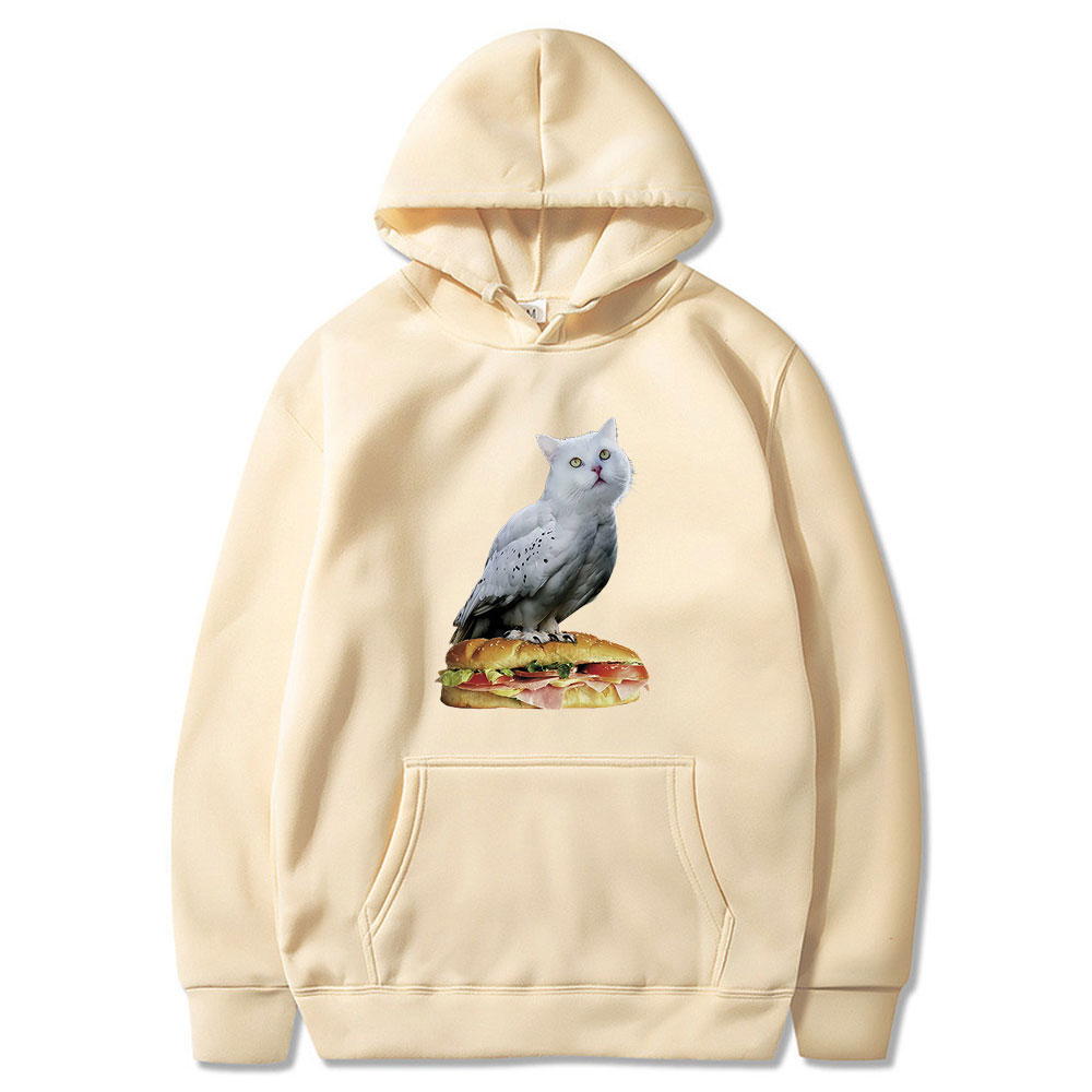 Cat Owl Hamburger Funny Meowl  – Winter Clothing Meme Bewertung und Preis