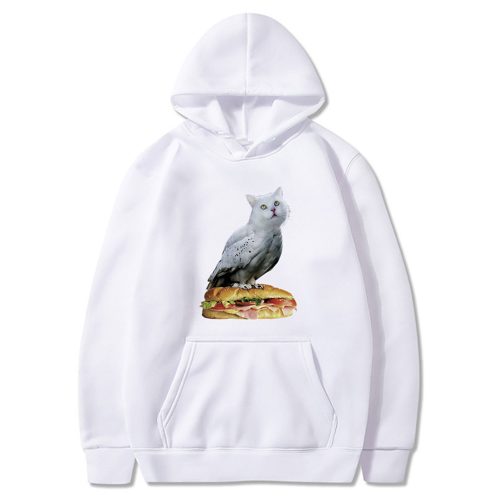 Cat Owl Hamburger Funny Meowl  – Winter Clothing Meme Bewertung und Preis