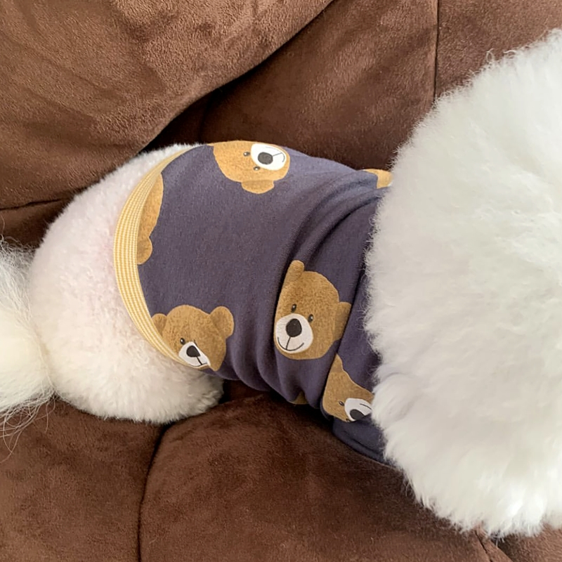 All Over Printed Teddy Bear Pu – Winter Clothing For Dogs Bewertung und Preis