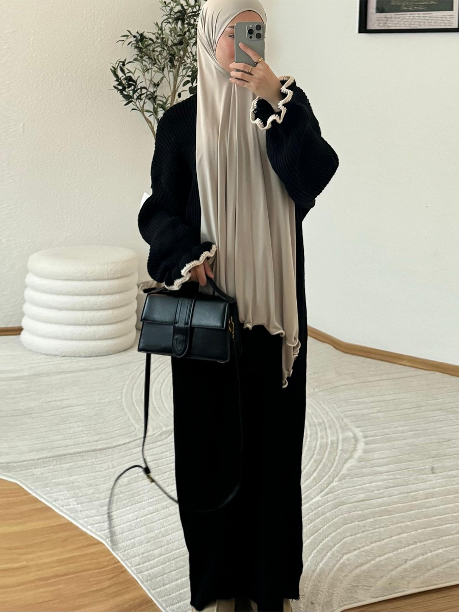 Muslim Women Winter Dubai Abay – Winter Clothing Dubai Bewertung und Preis