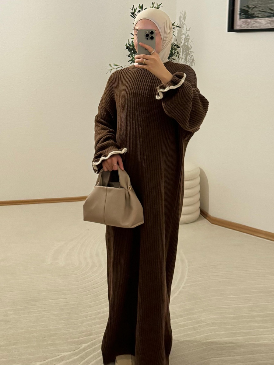 Muslim Women Winter Dubai Abay – Winter Clothing Dubai Bewertung und Preis