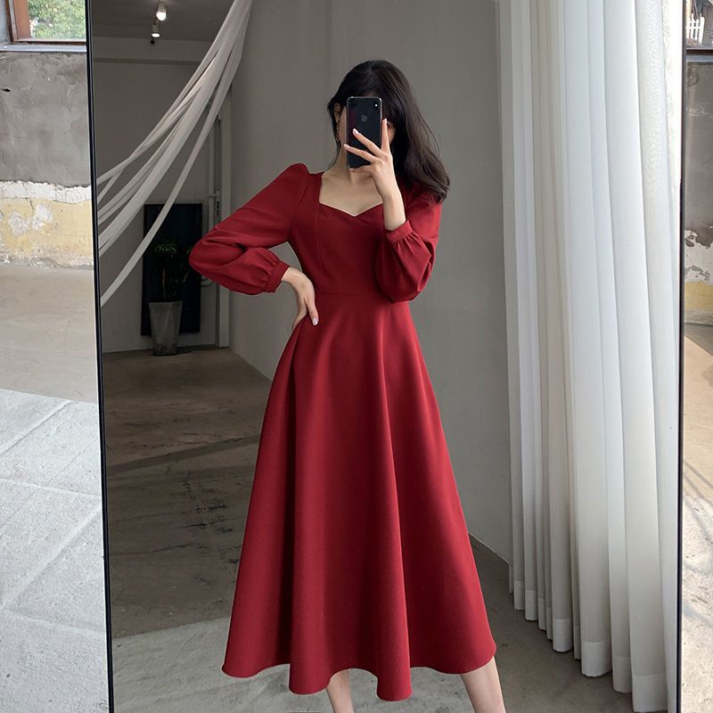 Temperament Black Midi Dress S – Winter Clothing Colors Bewertung und Preis