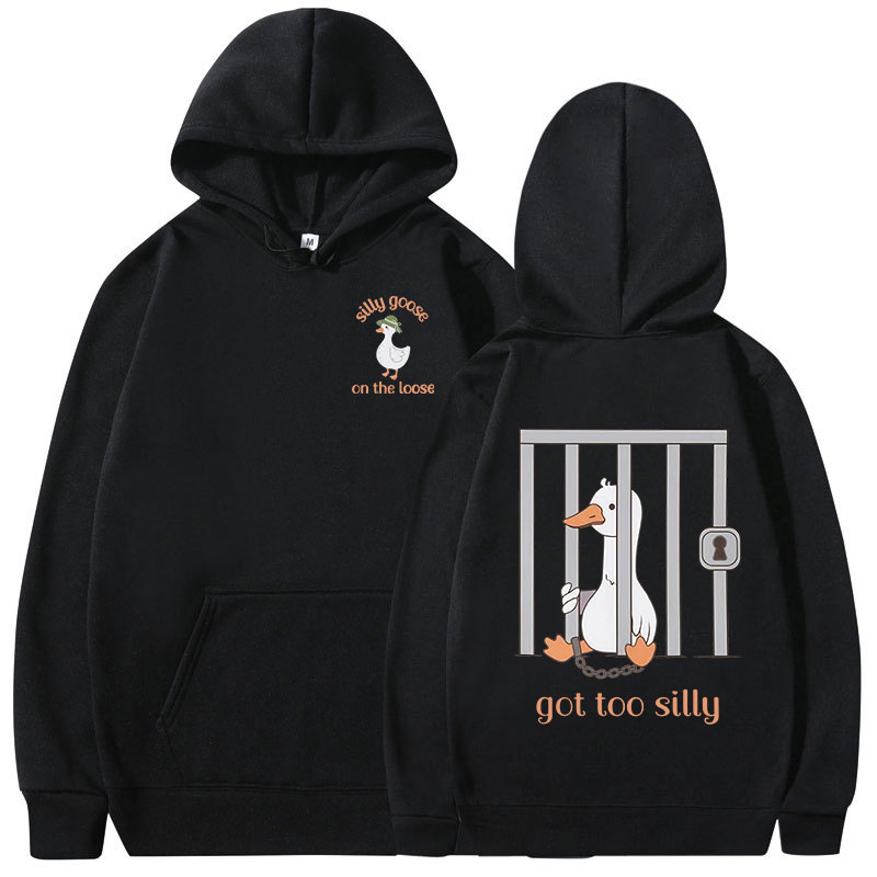 Silly Goose on The Loose Hoodi – Winter Clothing Meme Bewertung und Preis