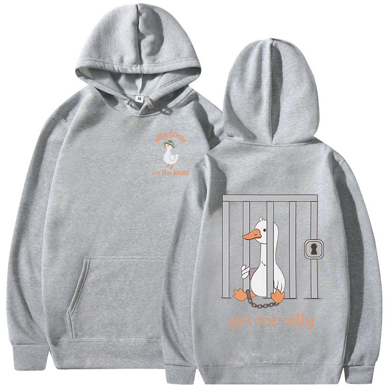 Silly Goose on The Loose Hoodi – Winter Clothing Meme Bewertung und Preis