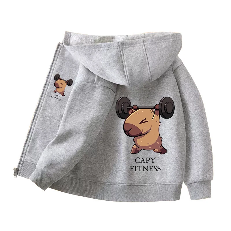 Capybara Zipper Hoodies Coats  – Winter Clothing Kids Bewertung und Preis