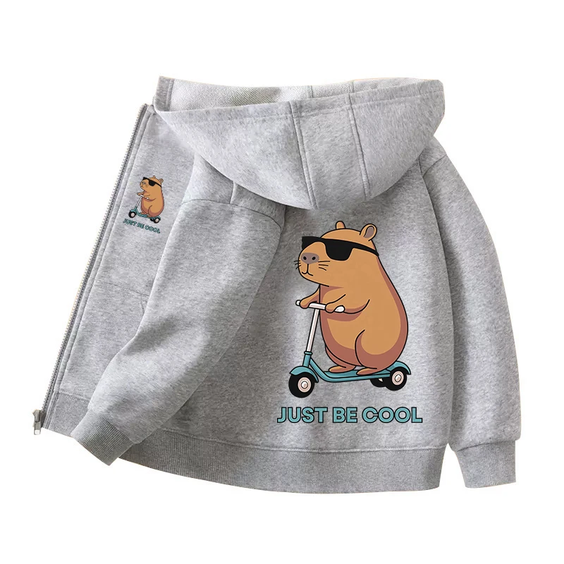 Capybara Zipper Hoodies Coats  – Winter Clothing Kids Bewertung und Preis