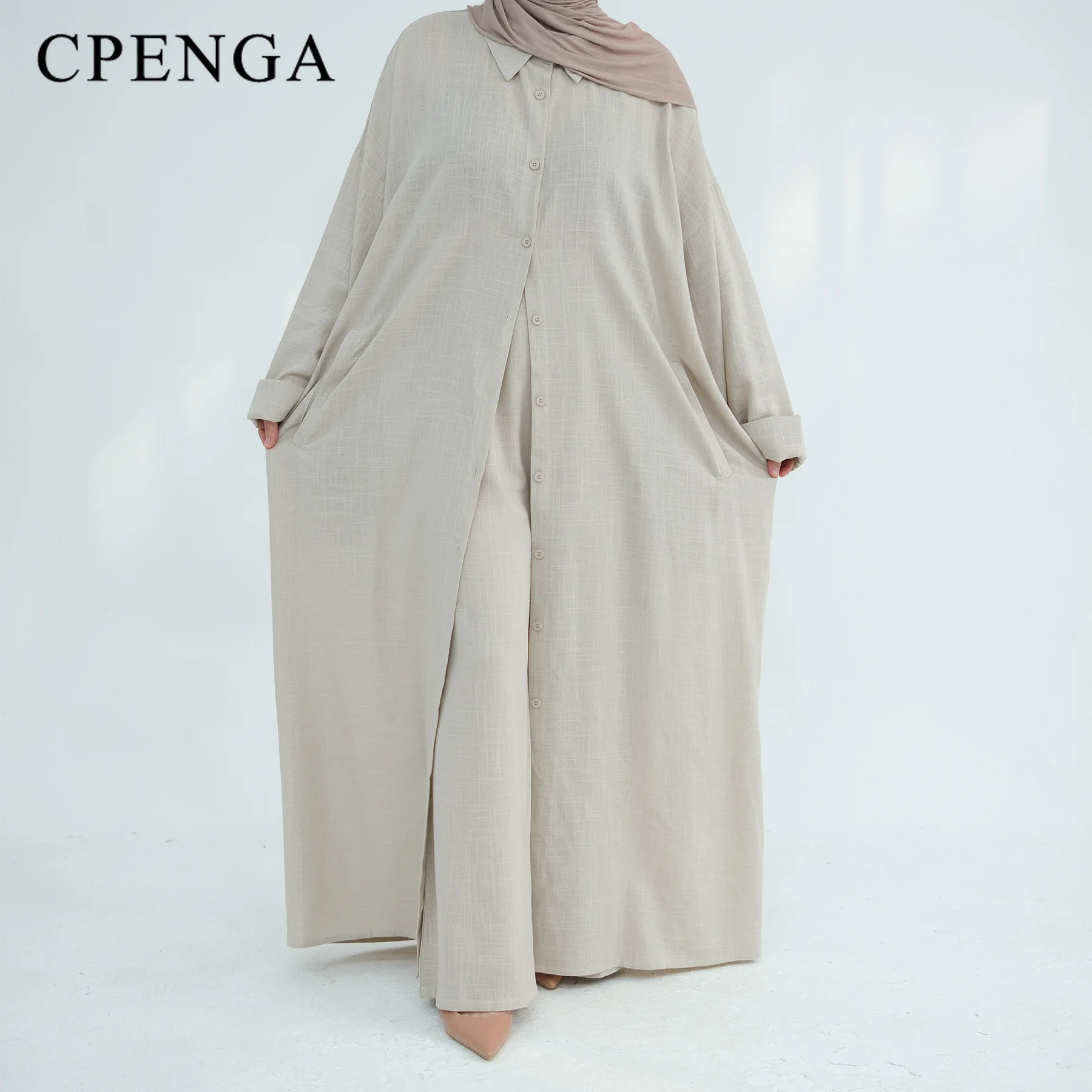 Ramadan Two Piece Linen Muslim – Winter Clothing Dubai Bewertung und Preis