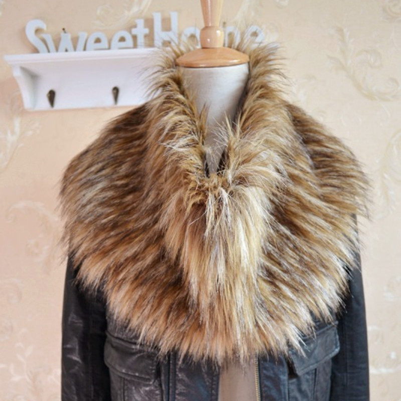 Women Faux Fox Fur Long Scarf  – Winter Clothing Accessories Bewertung und Preis