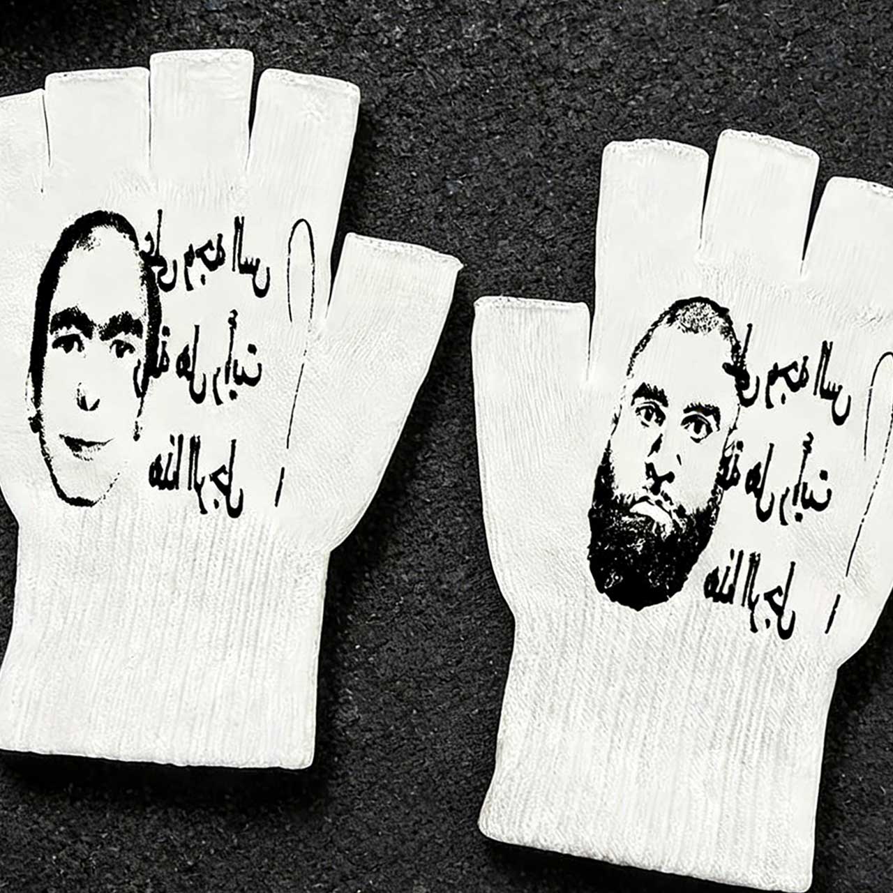 Y2K Retro Printed Fingerless G – Knit Glove Touch Screen Bewertung und Preis