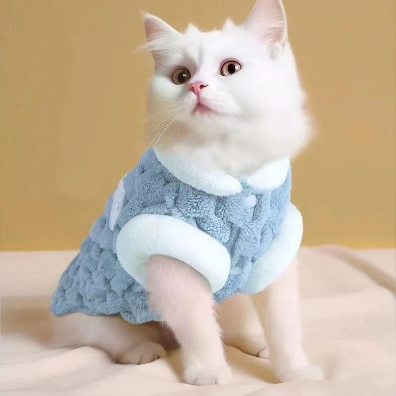 Winter Cat Dog Clothes with Bu – Winter Clothing For Dogs Bewertung und Preis