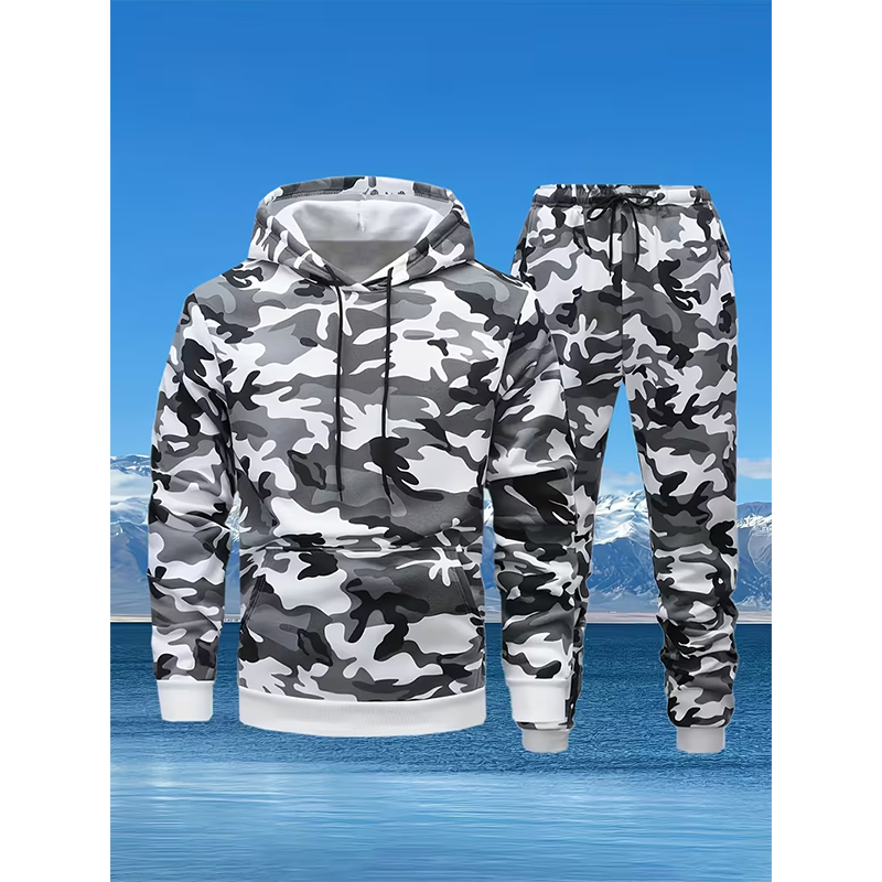 Autumn Camouflage 3D Print Hoo – Winter Clothing For Women Bewertung und Preis
