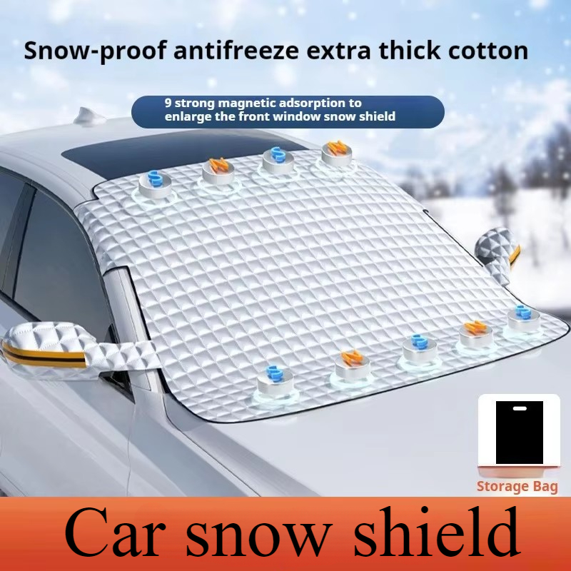 Thickened Car Snow Shield Wind – Winter Sun Clothing Bewertung und Preis